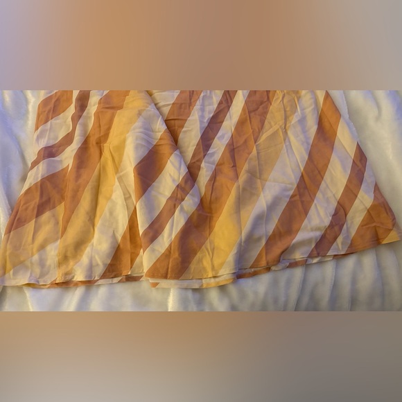 Petal & Pup Striped Tan and Cream Maxi Dress - Picture 10 of 12